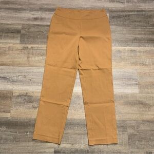 Ruby Rd Women’s Size 10 Tan Pull On Straight Pants